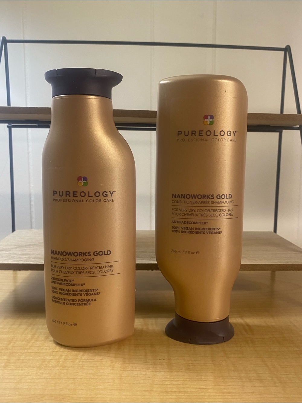 Pureology Nanoworks Gold Shampoo & Conditioner Set - $100 Retail